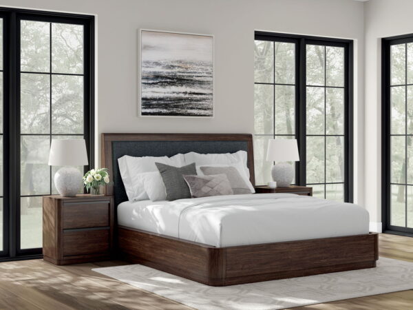 Dilenno - Upholstered Panel Bed - Image 4