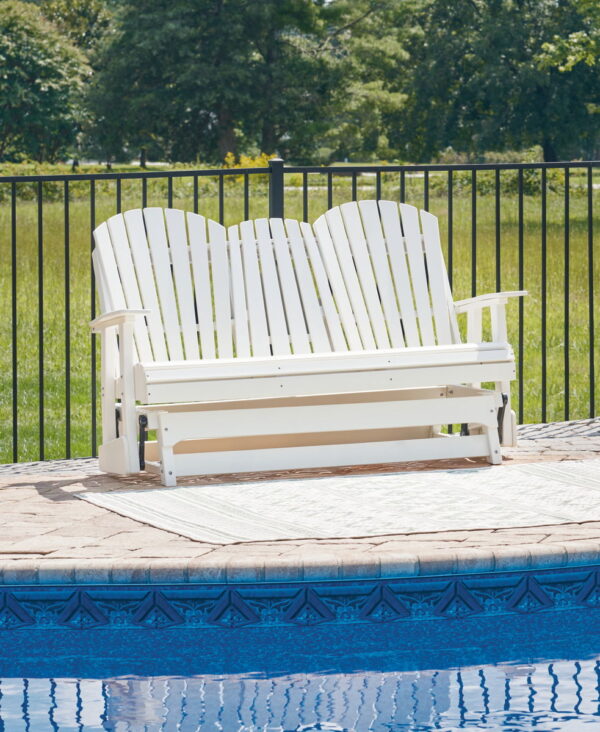 Hyland Wave - Glider Loveseat - Image 10