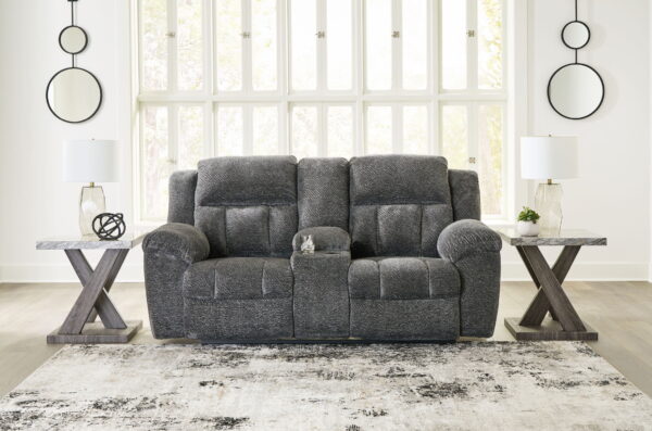 Frohn - Dbl Reclining Loveseat With Console - Image 10