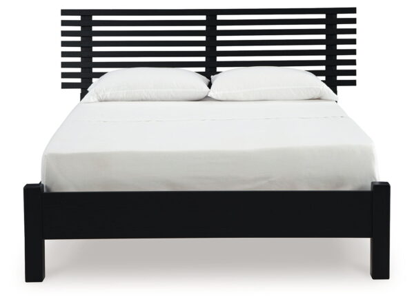 Danziar - Slat Panel Bed With Low Footboard - Image 2