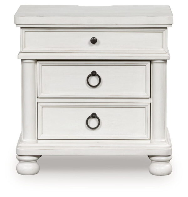 Rowlenstown - Three Drawer Night Stand - Image 5