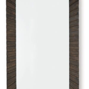 Advin - Dark Brown - Accent Mirror