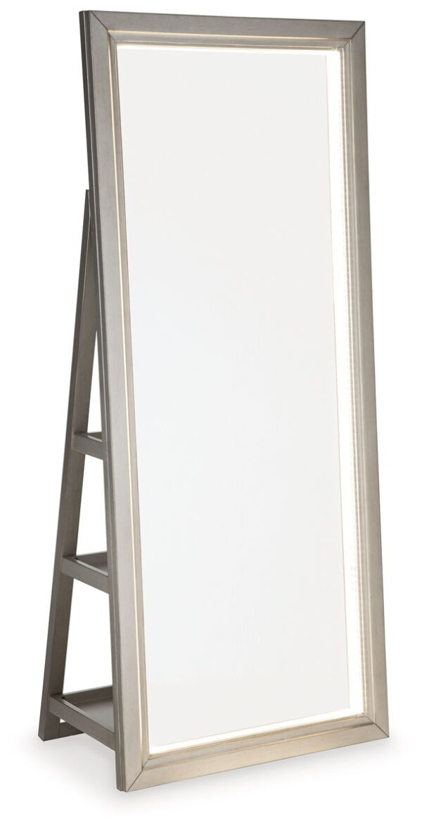 Evesen - Floor Standing Mirror/Storage - Image 3