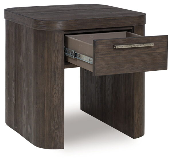Neo - Rich Brown - Square End Table - Image 3