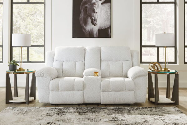 Frohn - Dbl Reclining Loveseat With Console - Image 3