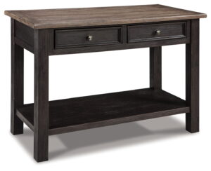 Tyler Creek - Sofa Table - Grayish Brown / Black