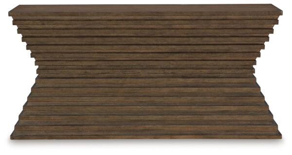 Hannodream - Warm Brown - Sofa Table - Image 4