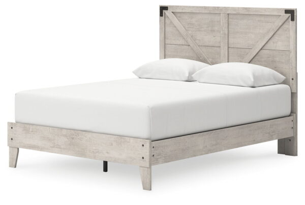 Shawburn - Platform Bed With Crossbuck Panel Headboard - Image 4