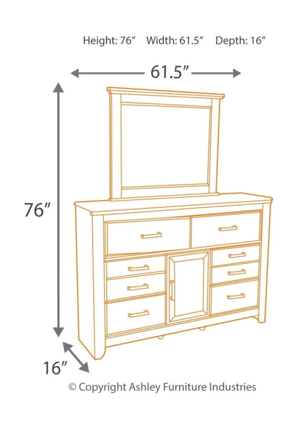 Juararo - Panel Bedroom Set - Image 9