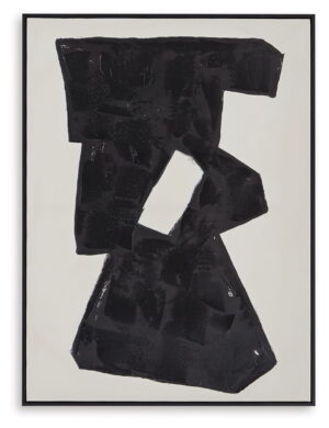 Garviery - Wall Art - Black / Cream