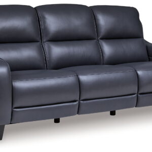 Mercomatic - Power Reclining Sofa With Adj Headrest
