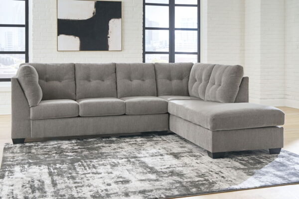 Lanelly - Alloy - 2-Piece Sectional With Raf Corner Chaise - Image 2