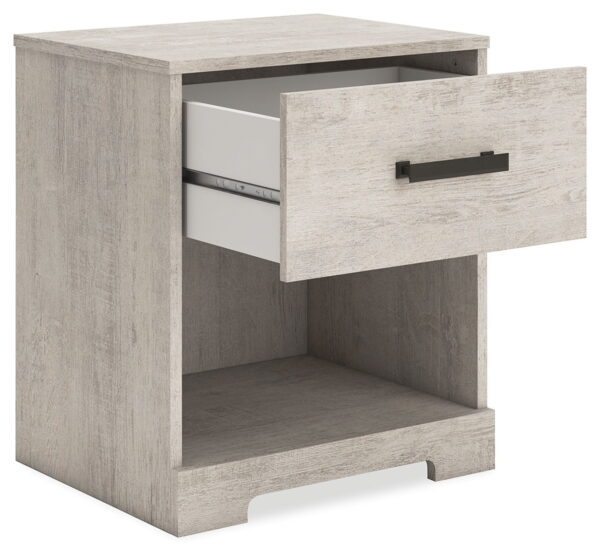 Shawburn - Gray - One Drawer Night Stand - Image 2