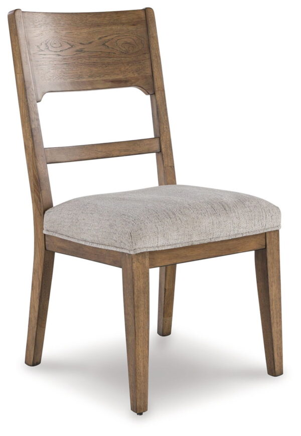 Cabalynn - Oatmeal / Light Brown - Dining Uph Side Chair (Set of 2) - Image 2