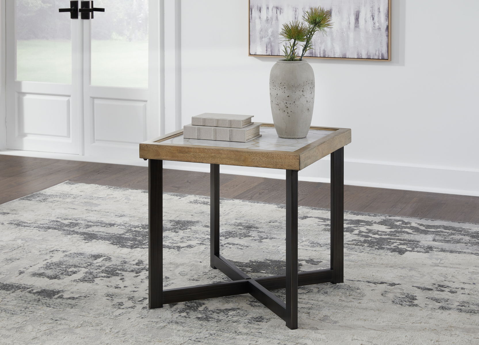 Montia - Square End Table - Multi - Image 2