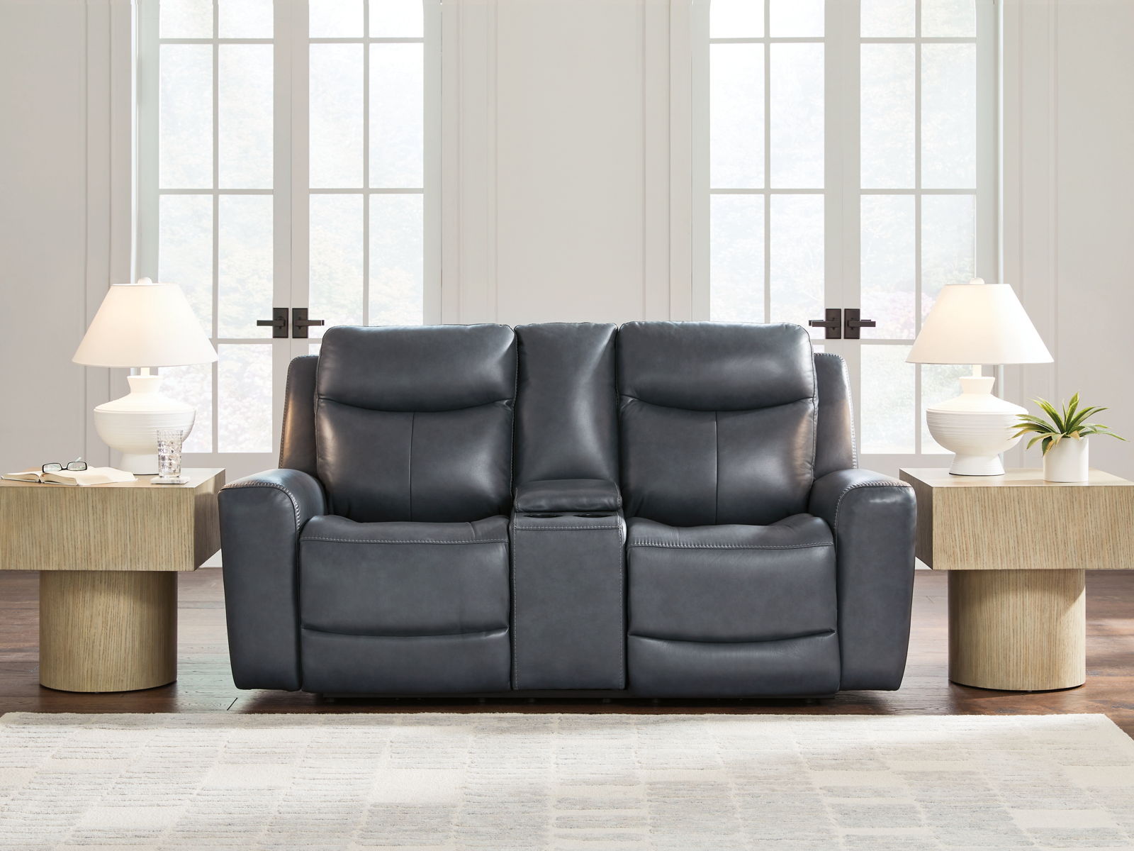 Next Move - Power Reclining Loveseat With Console / Adjustable Headrest - Image 7