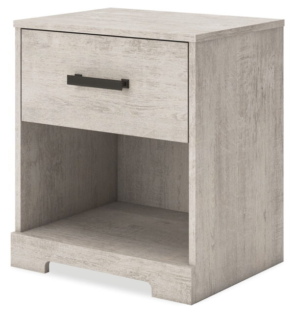 Shawburn - Gray - One Drawer Night Stand - Image 4