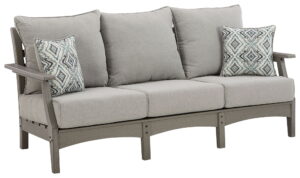 Visola - Sofa with Cushion - Gray