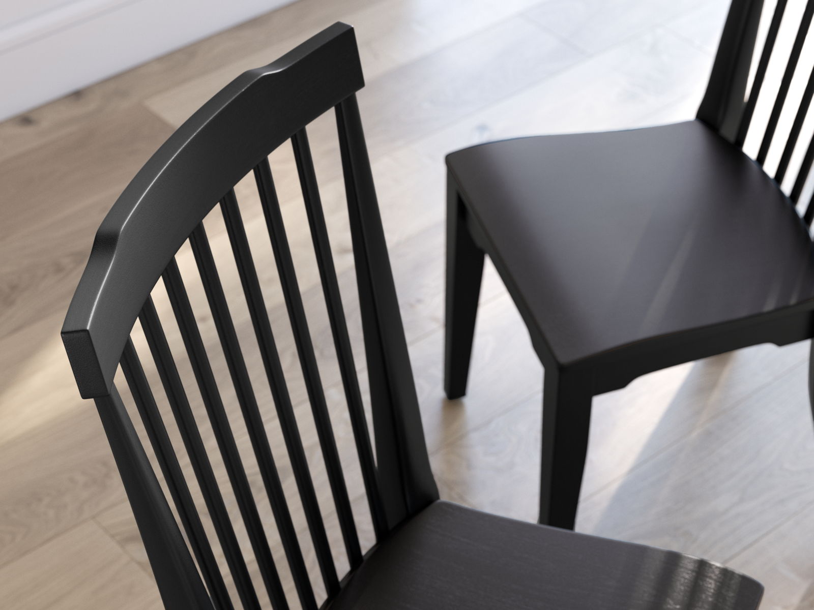 Brenkerton - Dining Room Side Chair (Set of 2) - Black - Image 3