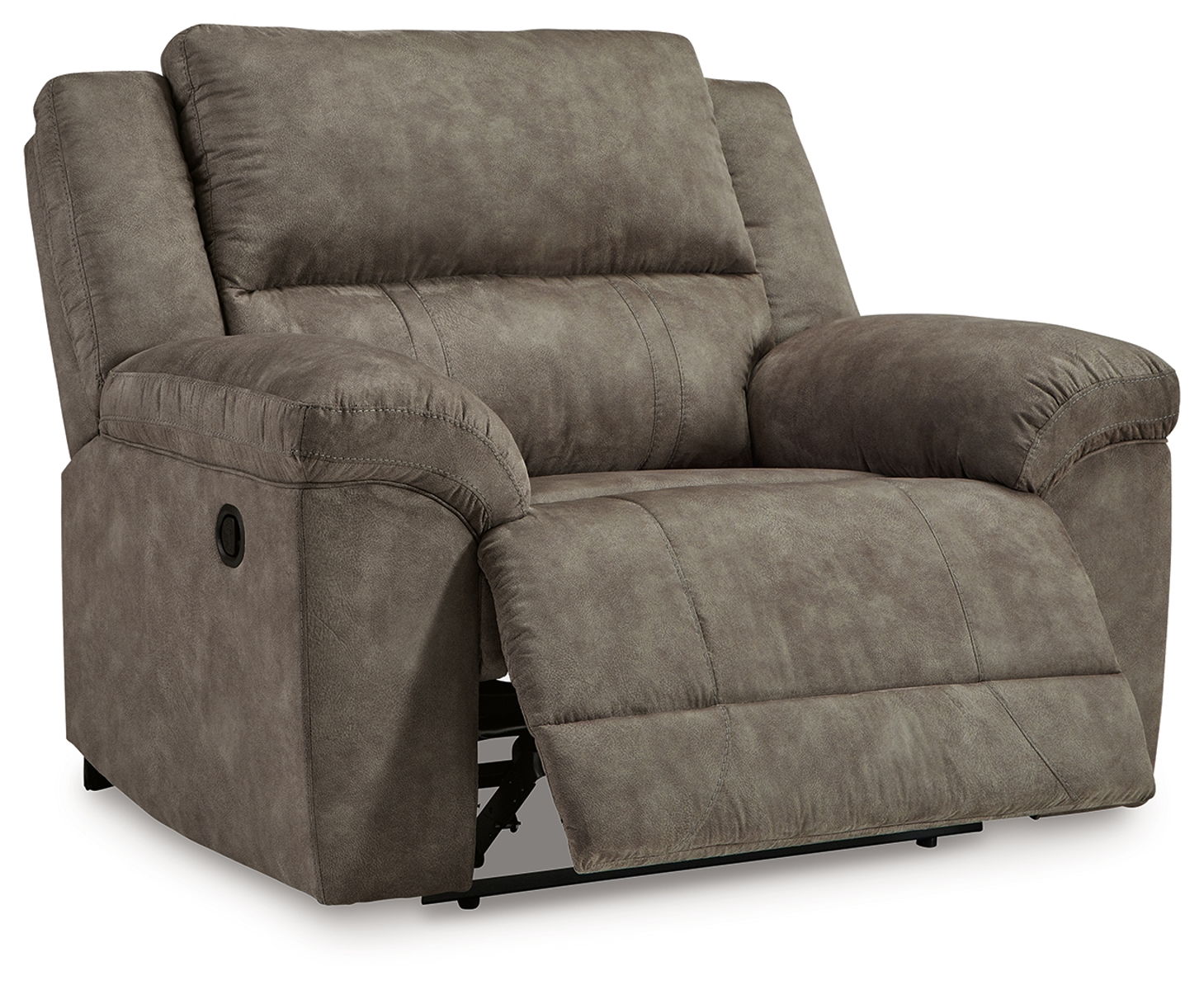 Laresview - Zero Wall Wide Seat Recliner - Fossil - Image 3