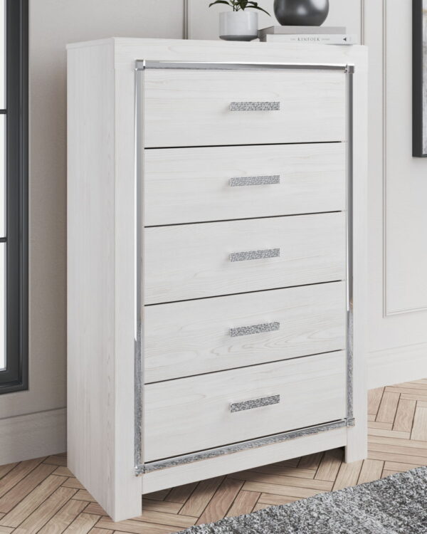 Altyra - Dresser, Mirror, Panel Bookcase Bed - Image 3