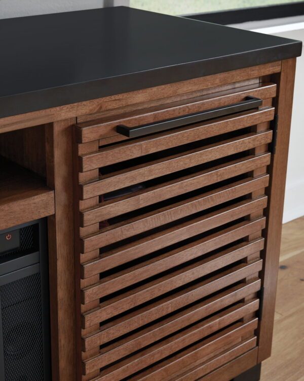 Kallari - TV Stand With Fireplace Option - Image 4