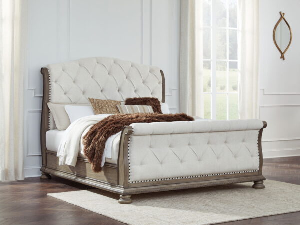 Ardenfield - Upholstered Sleigh Bed - Image 5