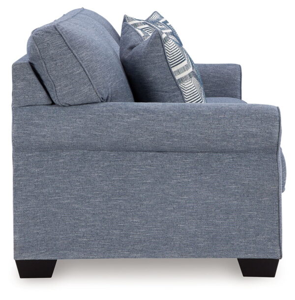 Carissa Manor - Denim - Queen Sofa Sleeper - Image 2