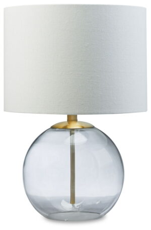 Samder - Glass Table Lamp - White