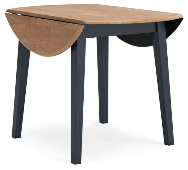 Gesthaven - Round Dining Room Drop Leaf Table - Image 7