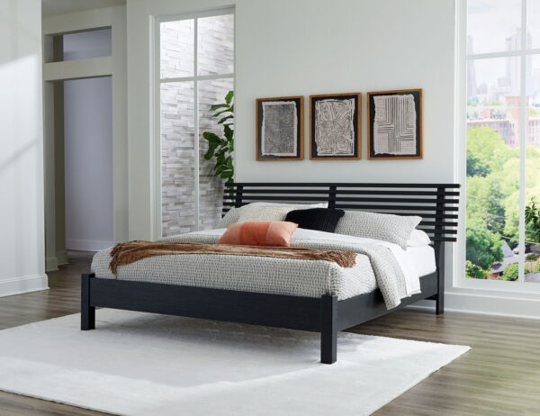 Danziar - Slat Panel Bed With Low Footboard - Image 4