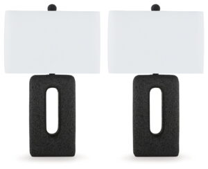 Wimmings - Poly Table Lamp (Set of 2) - Black