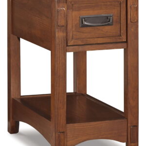 Breegin - Brown - Chair Side End Table - 1 Drawer