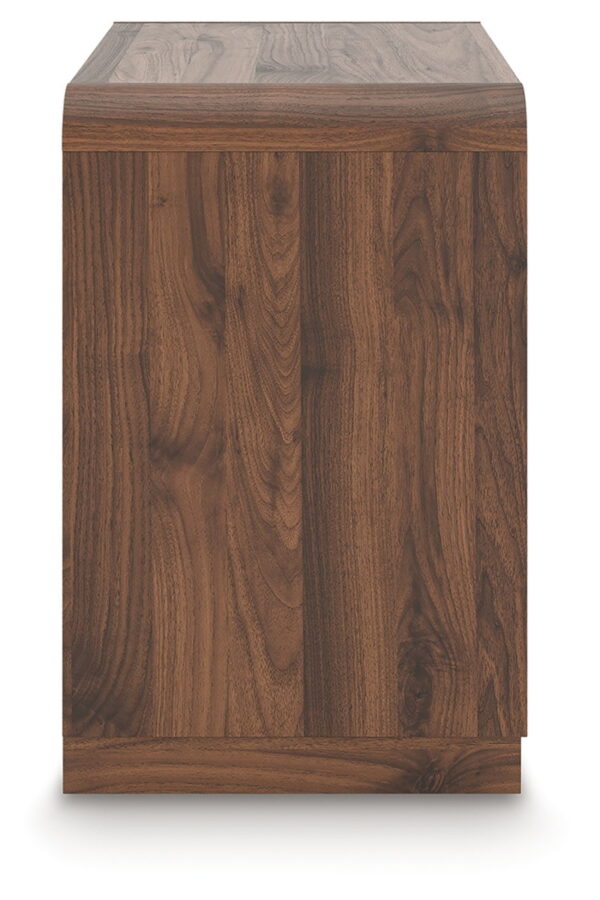 Fortlorn - Walnut Brown - Two Drawer Night Stand - Image 3