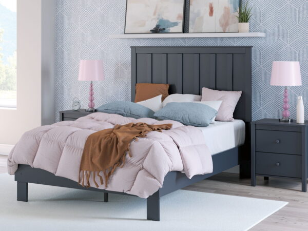Simmenfort - Platform Bed With Panel Headboard - Image 7