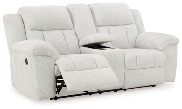 Frohn - Dbl Reclining Loveseat With Console - Image 5