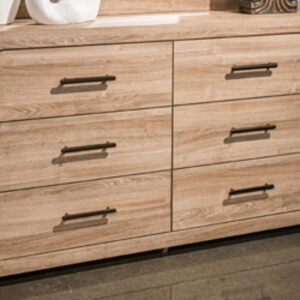 Kinlanni - Tan - Six Drawer Dresser