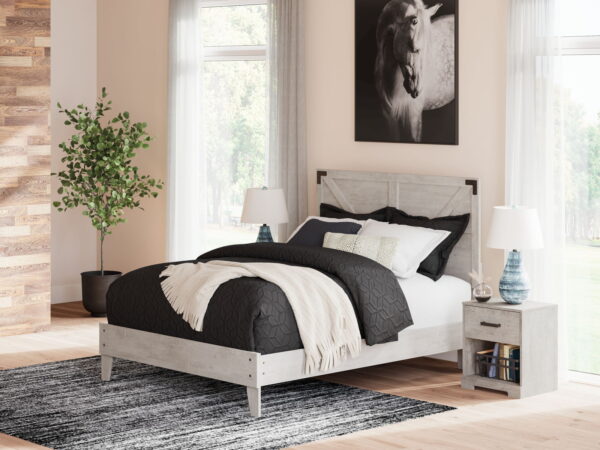 Shawburn - Platform Bed With Crossbuck Panel Headboard - Image 5