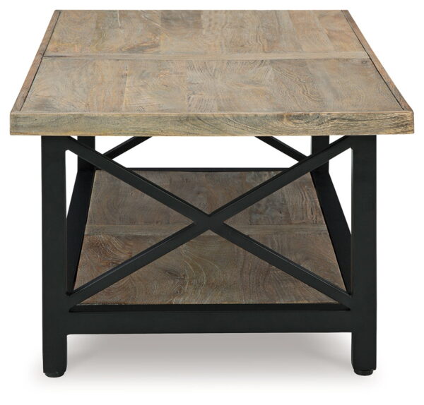 Bristenfort - Brown / Black - Rectangular Cocktail Table - Image 2