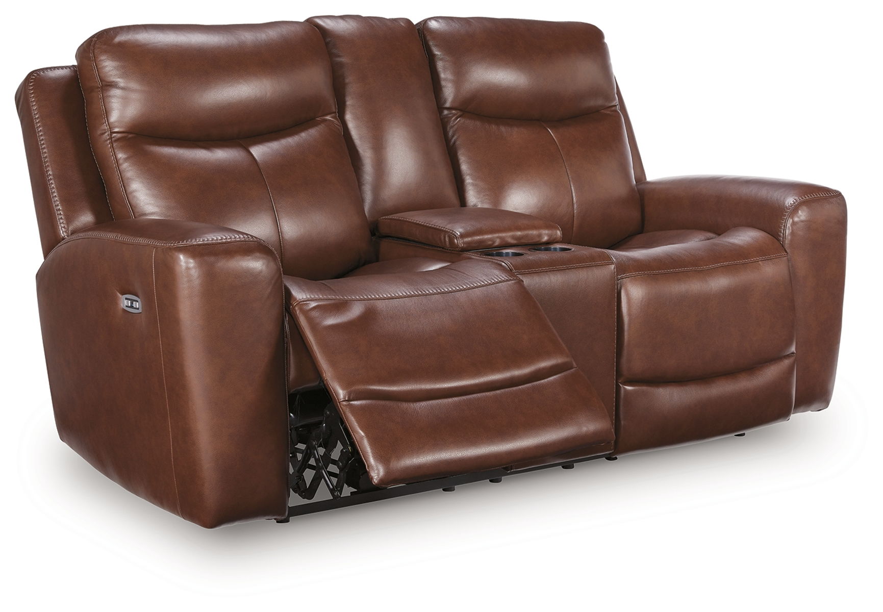Next Move - Power Reclining Loveseat With Console / Adjustable Headrest - Image 3