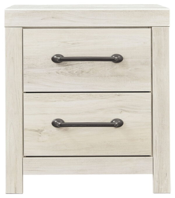 Cambeck - Whitewash - Two Drawer Night Stand - Image 4