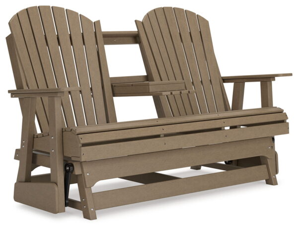 Hyland Wave - Glider Loveseat - Image 5