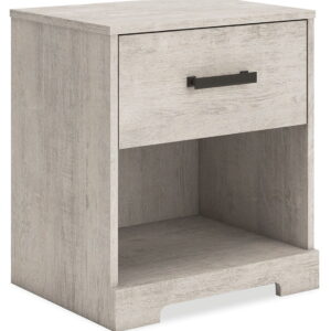 Shawburn - Gray - One Drawer Night Stand