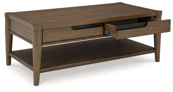 Roanhowe - Brown - Rectangular Cocktail Table - Image 4