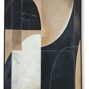 Ewanford - Black / Brown / Tan - Wall Art