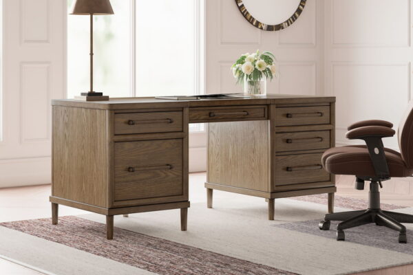 Roanhowe - Brown - Home Office Desk - Image 4