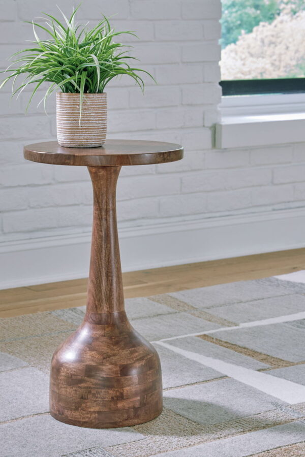 Joville - Medium Brown - Accent Table - Image 2