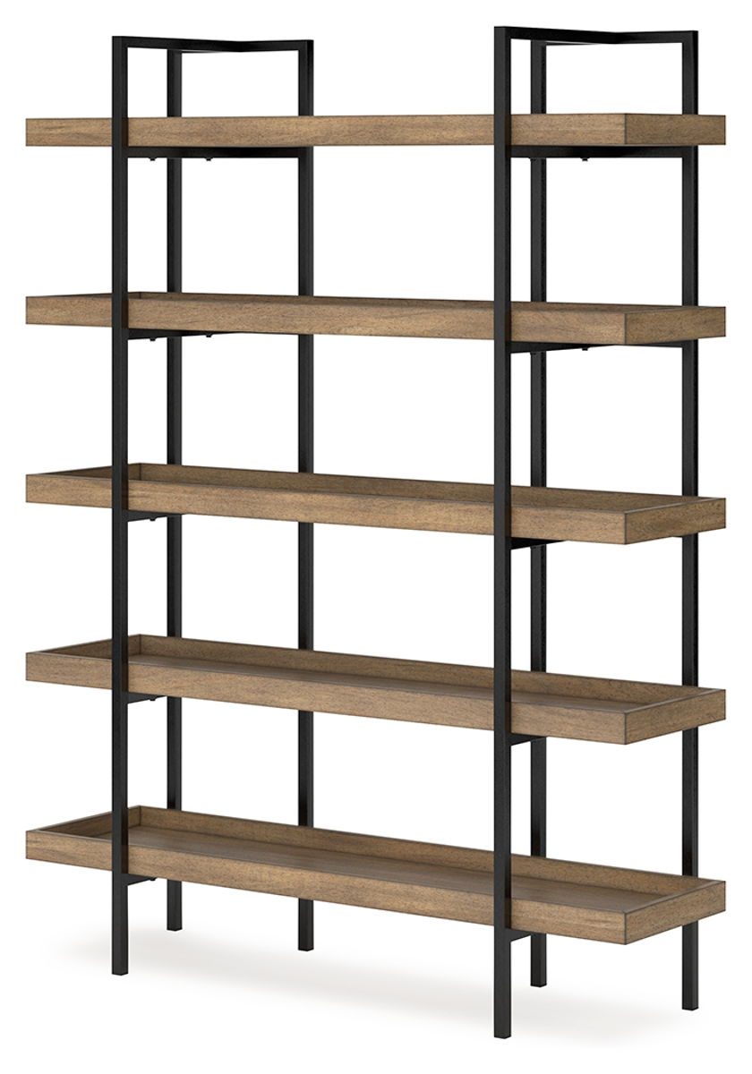 Montia - Bookcase - Light Brown - Image 2