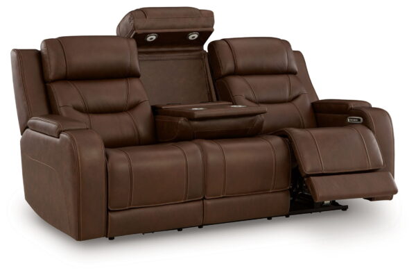 Knightington - Power Reclining Sofa With Audio Seating - Image 2