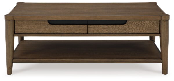 Roanhowe - Brown - Rectangular Cocktail Table - Image 2